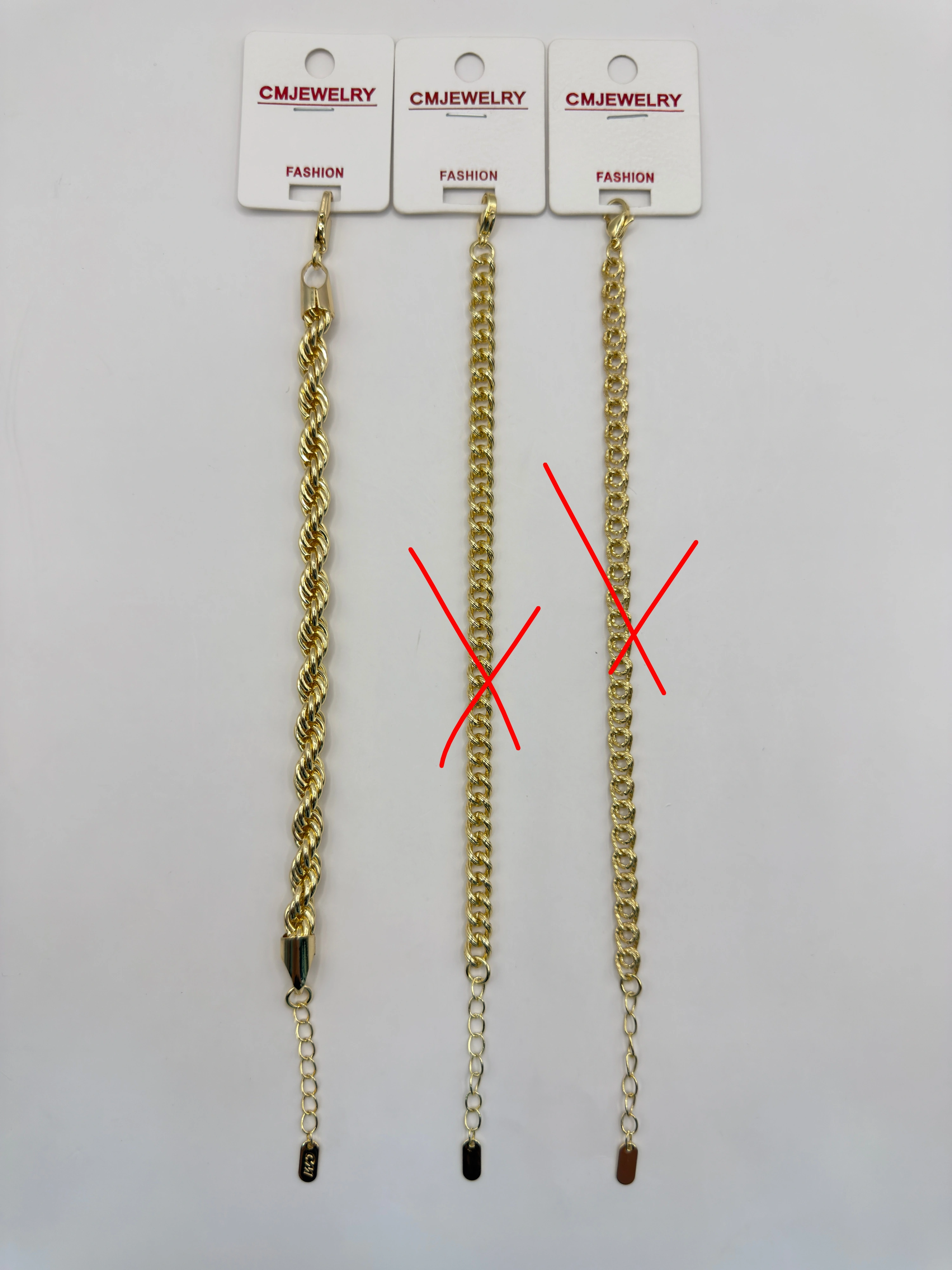 CM JEWELRY 14K Bileklik 4
