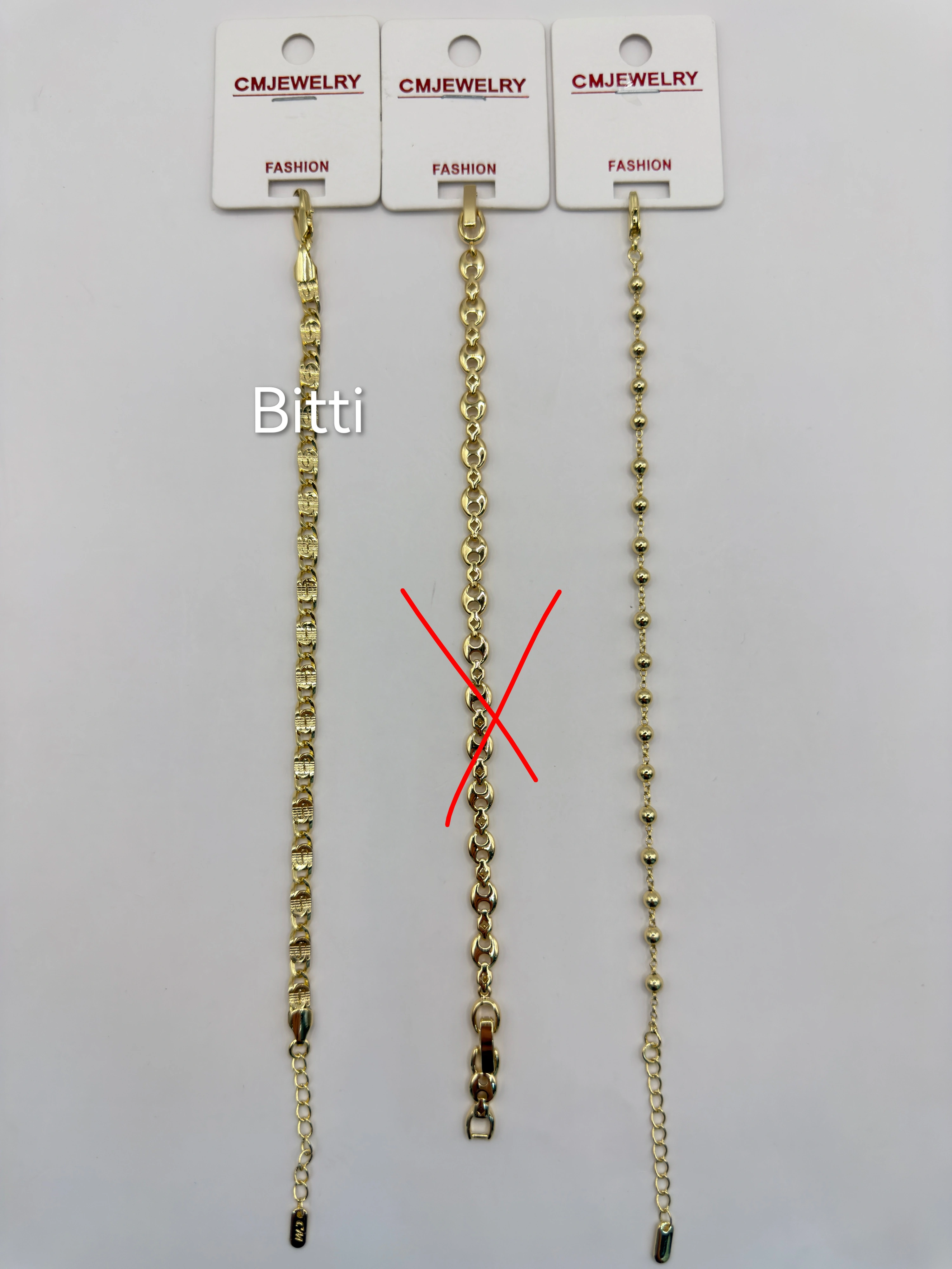 CM JEWELRY 14K Bileklik 5