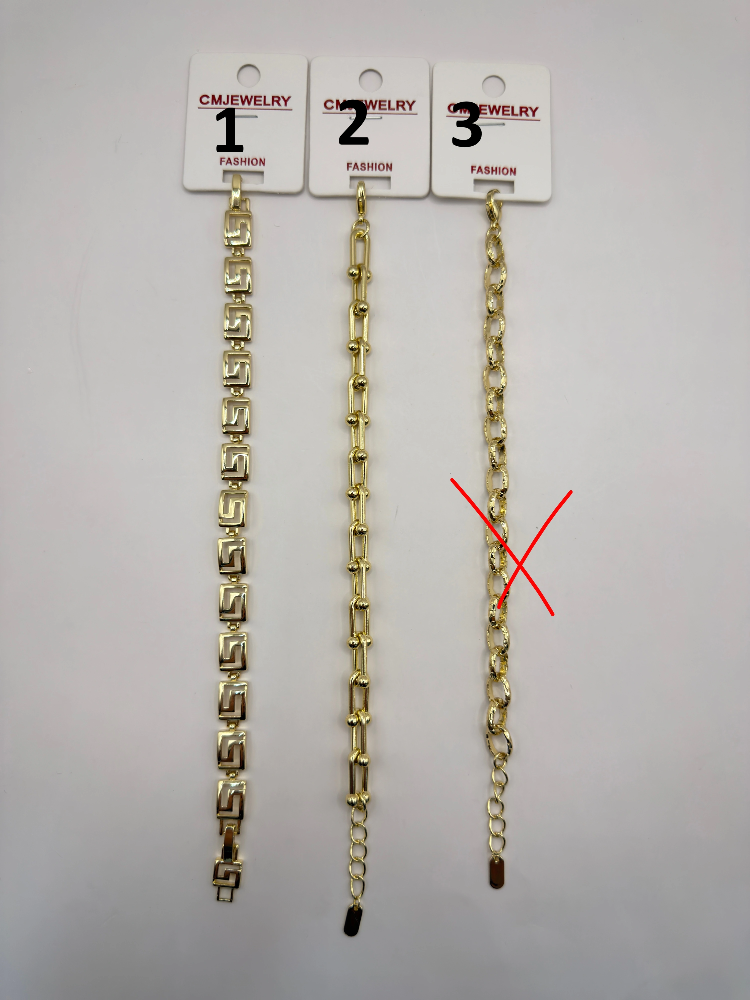 CM JEWELRY 14K Bileklik 9