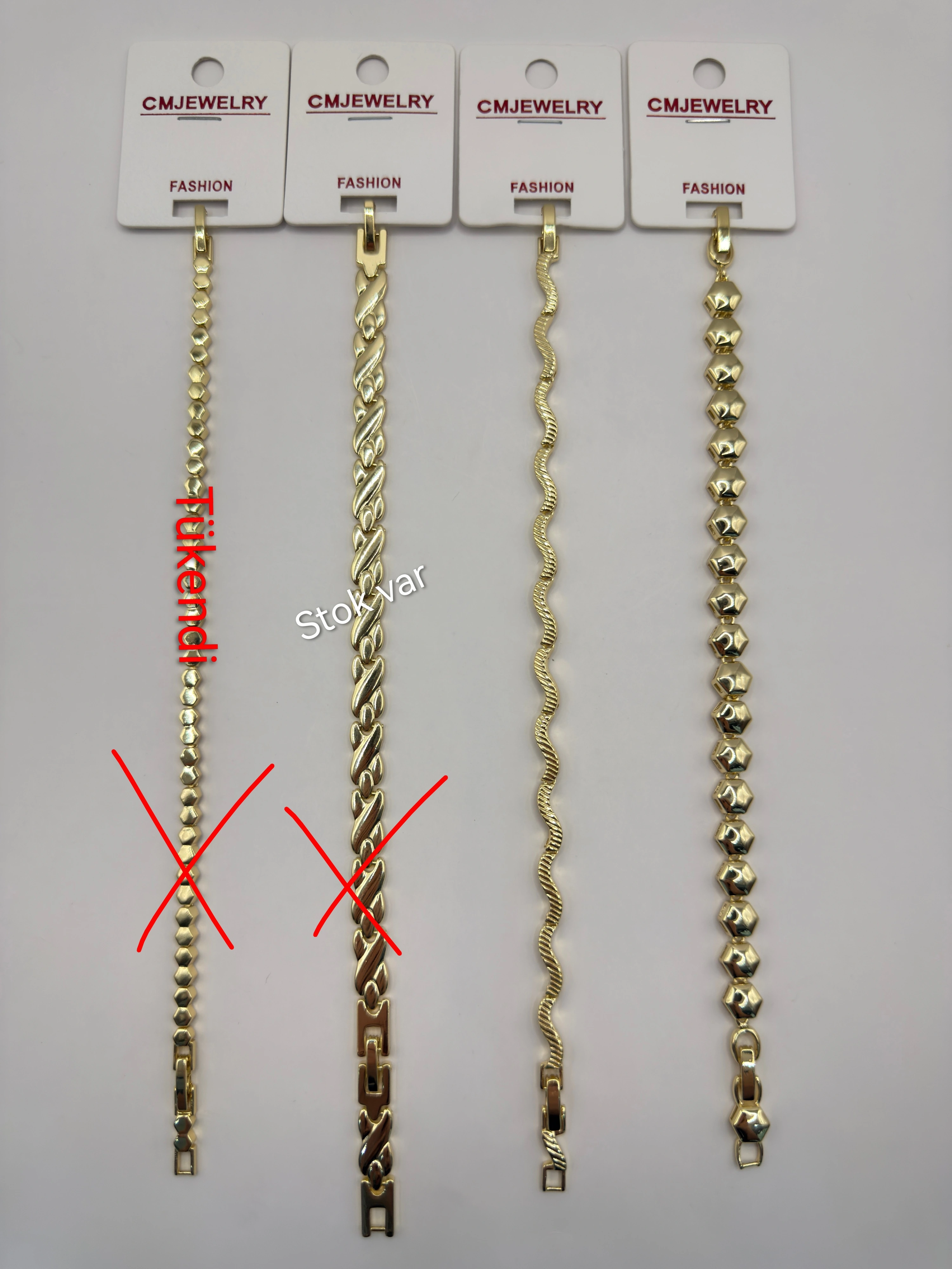 CM JEWELRY 14K Bileklik 14