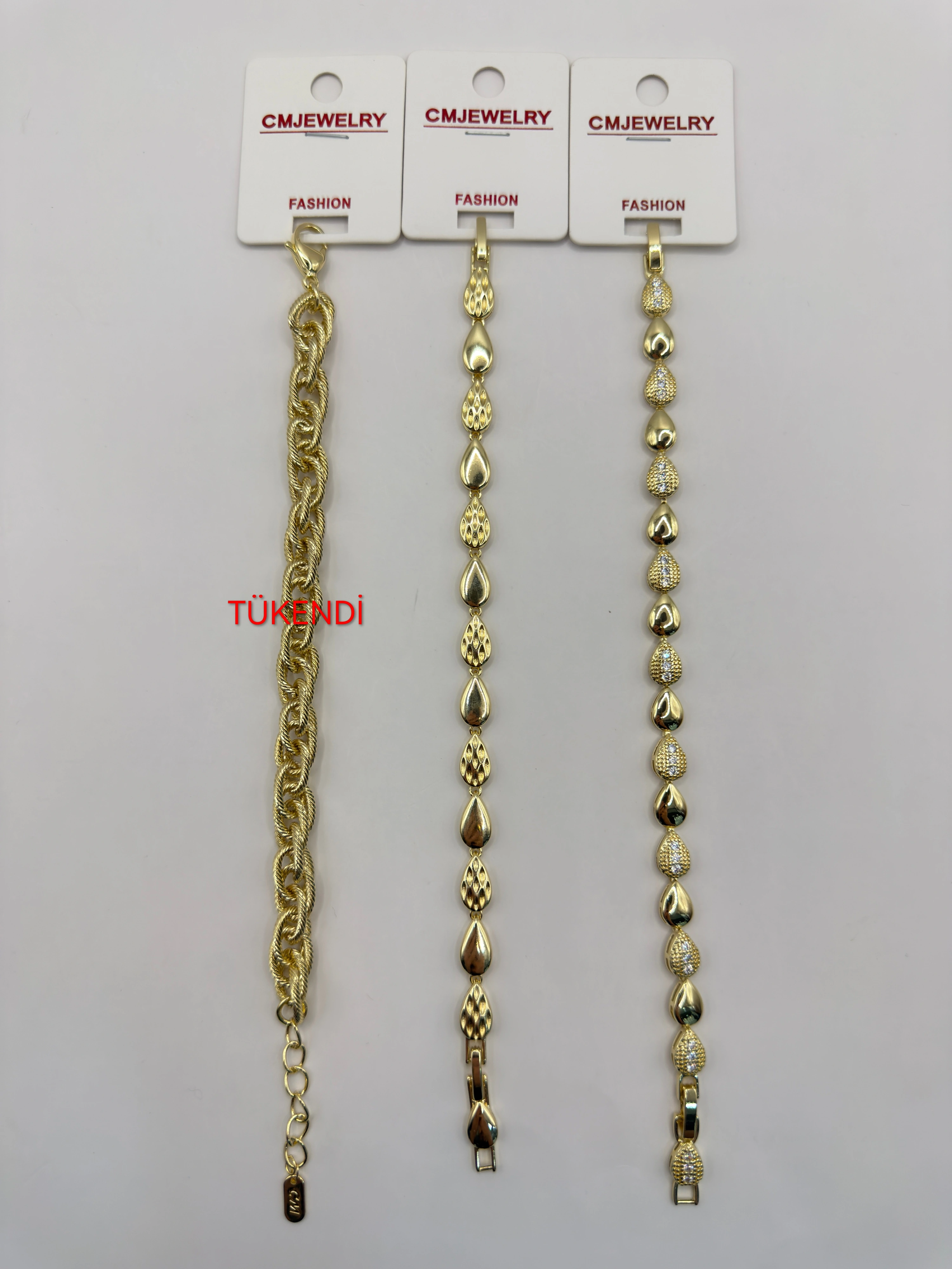 CM JEWELRY 14K Bileklik 28