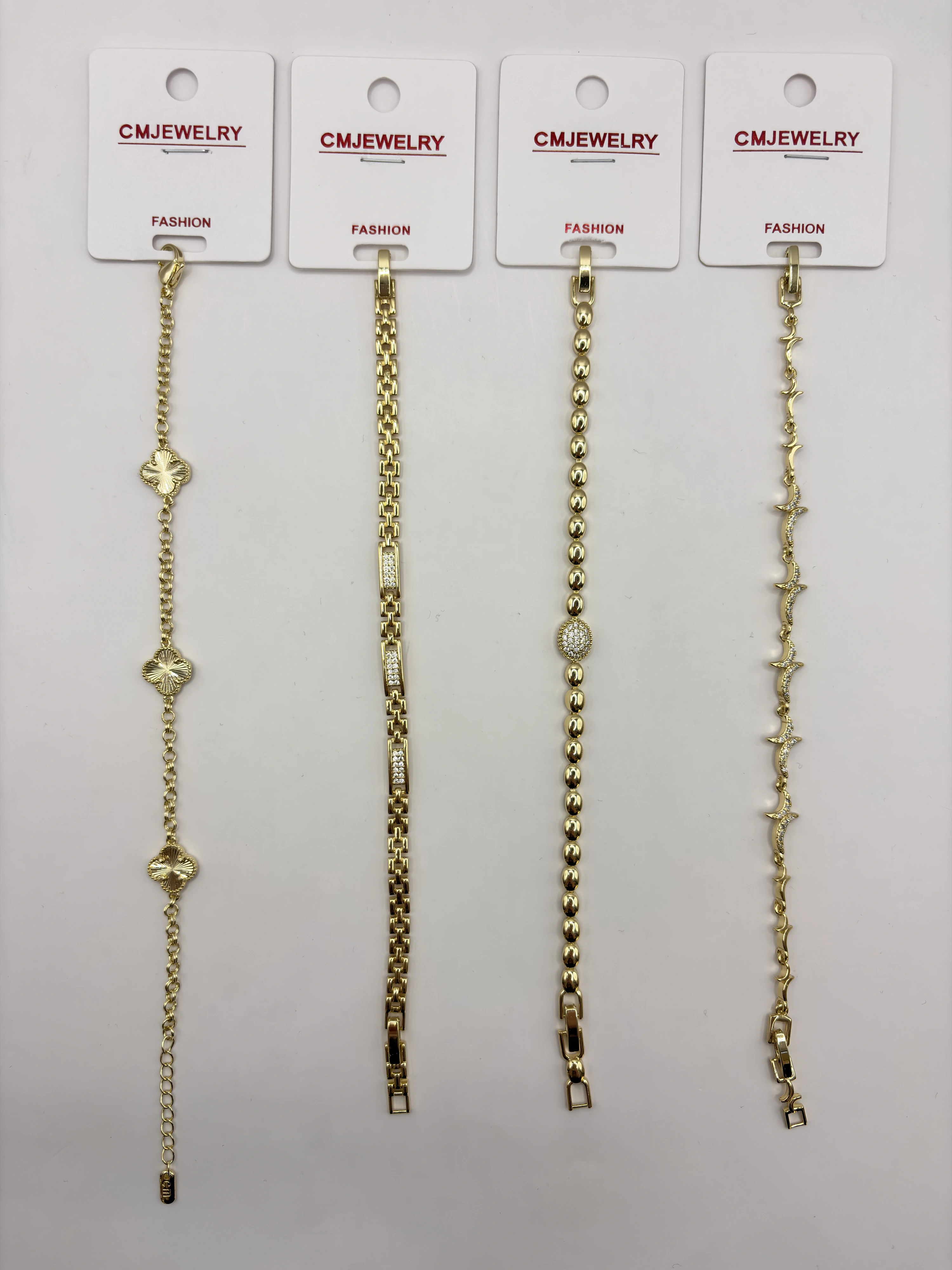 CM JEWELRY 14K Bileklik 34