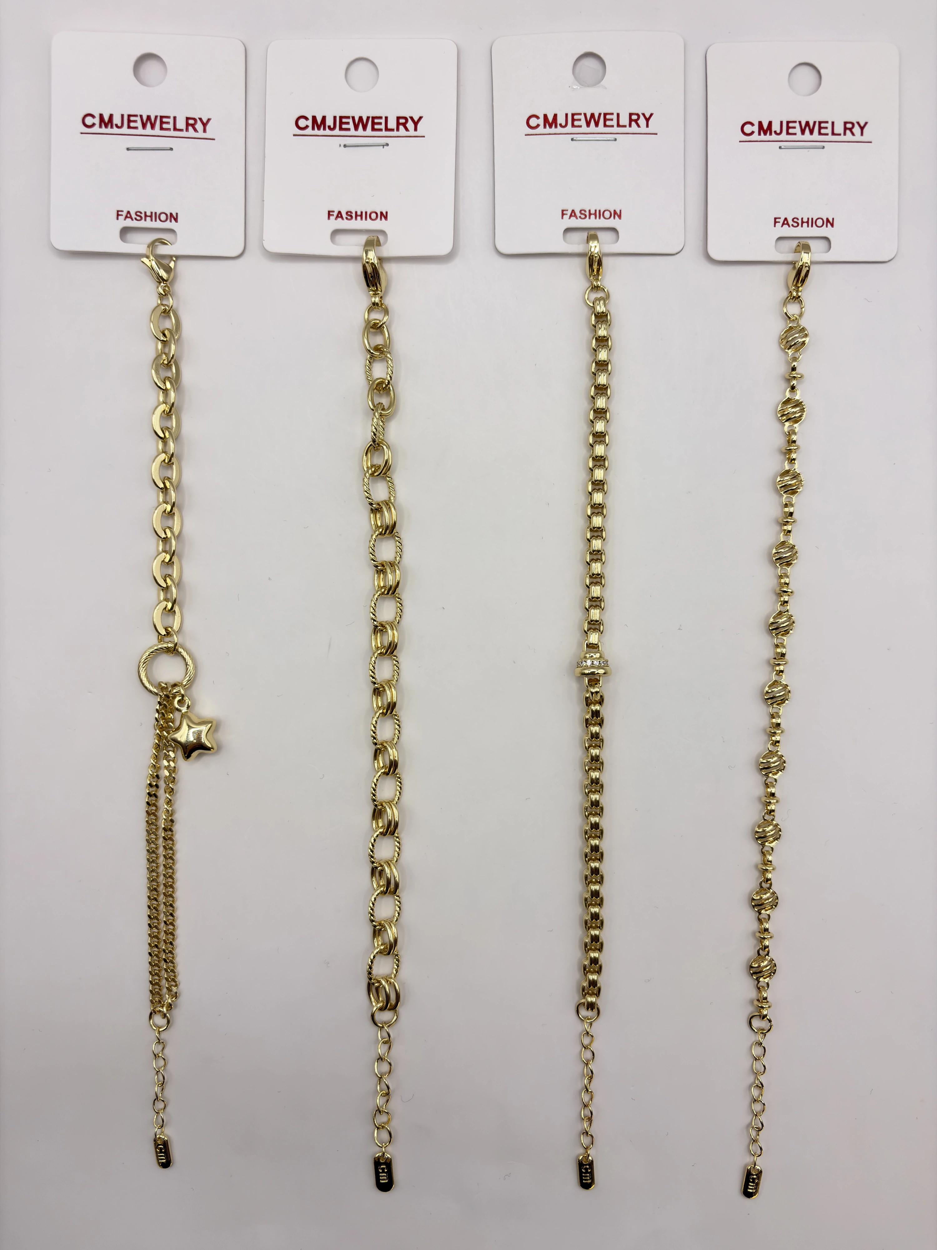 CM JEWELRY 14K Bileklik 35