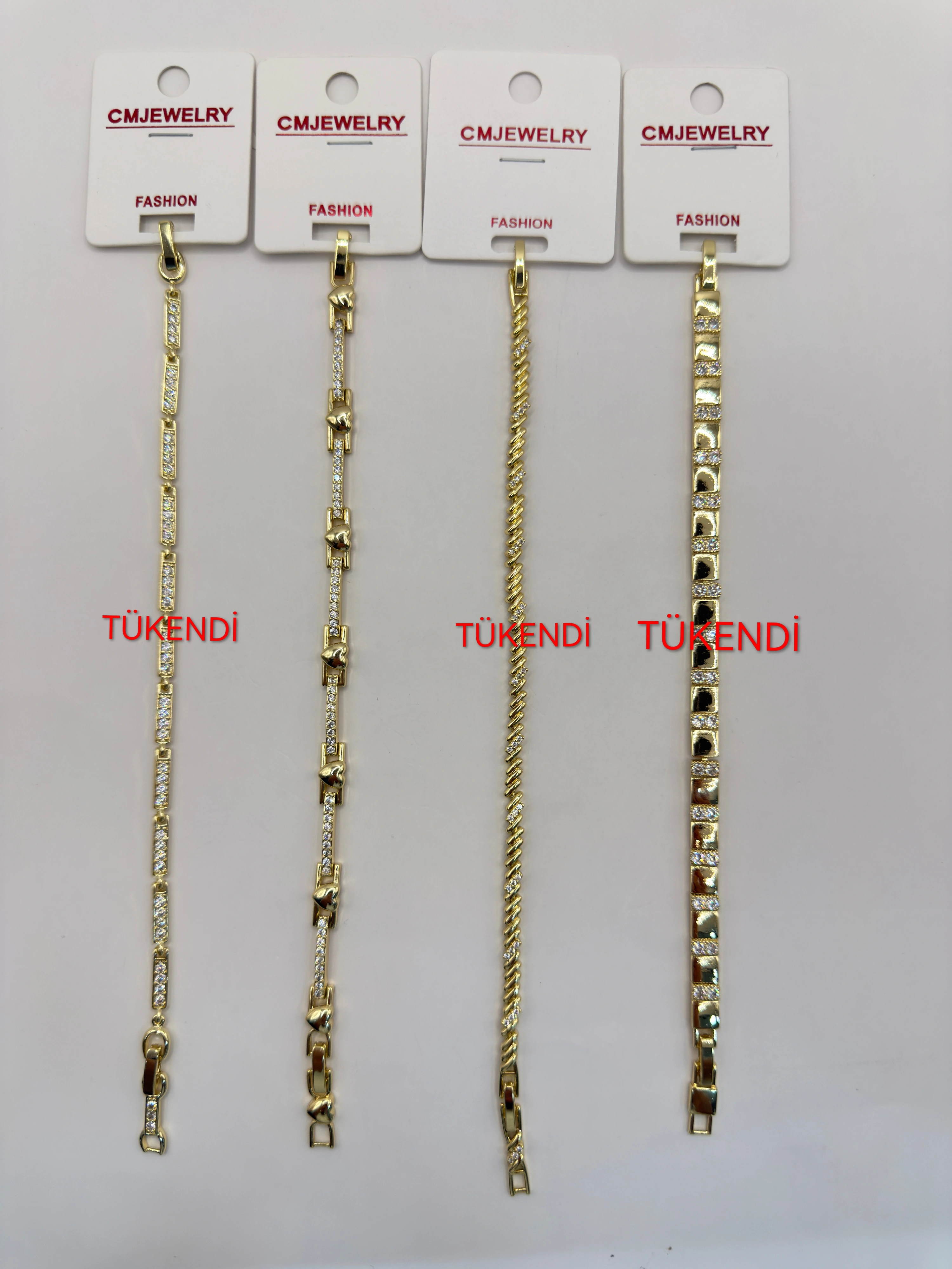 CM JEWELRY 14K Bileklik 52