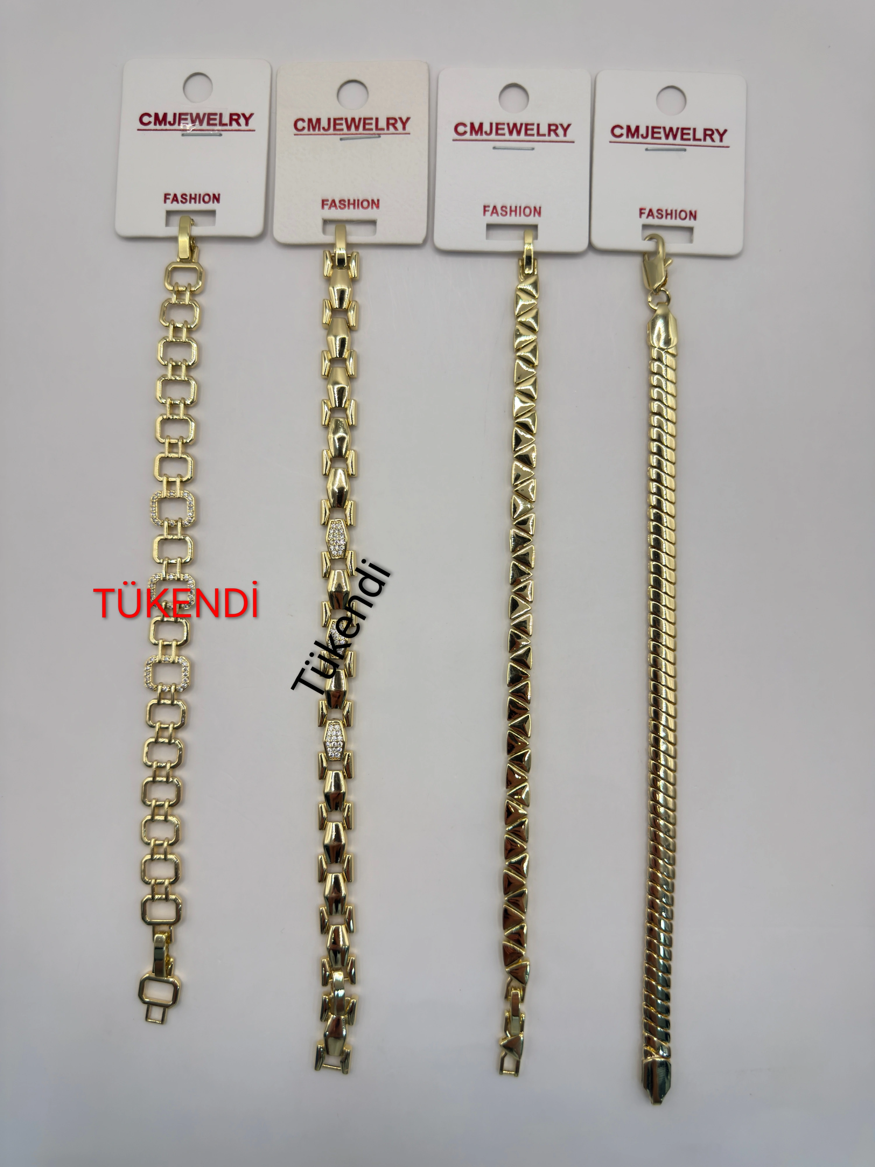CM JEWELRY 14K Bileklik 54