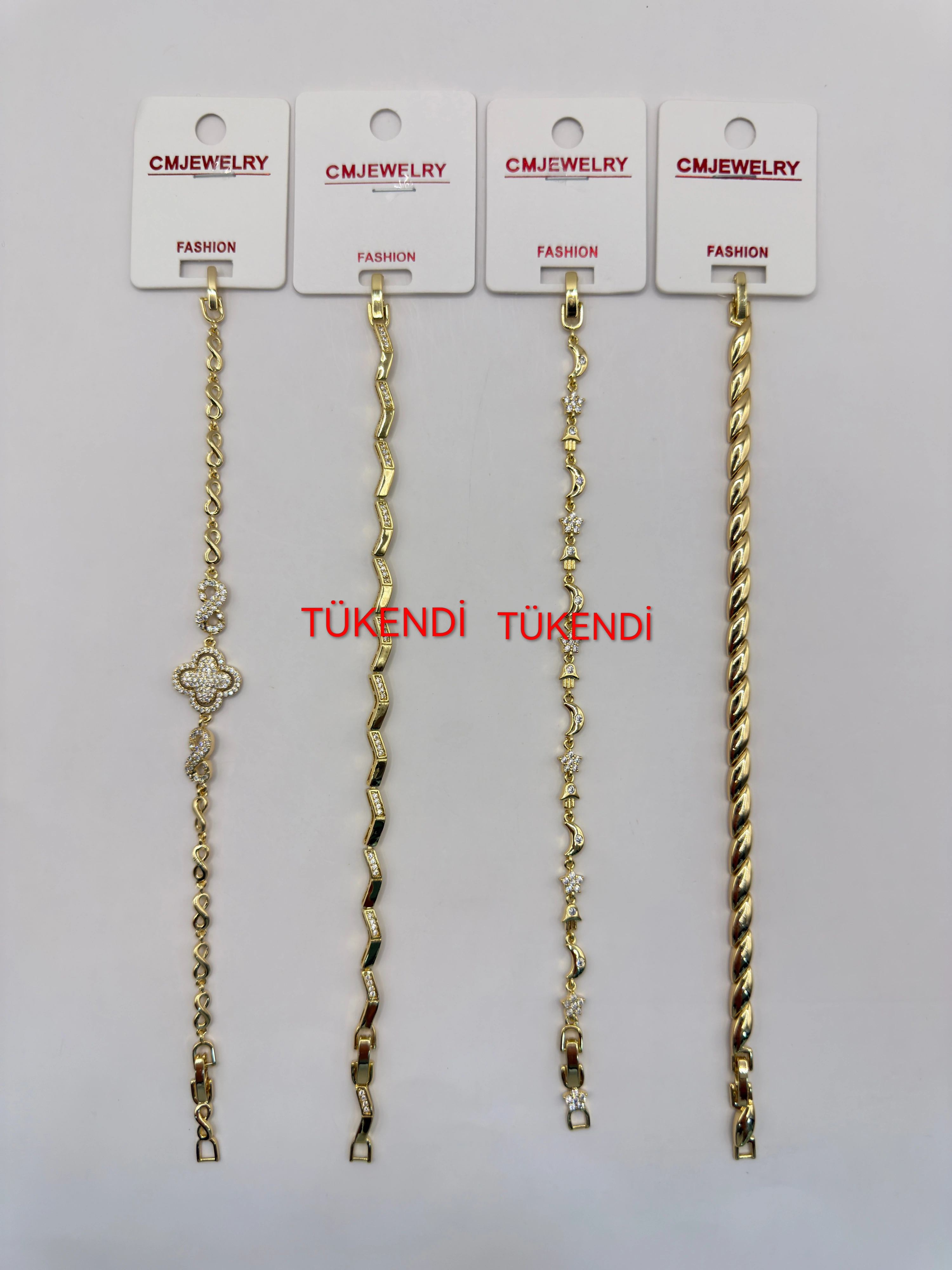 CM JEWELRY 14K Bileklik 68