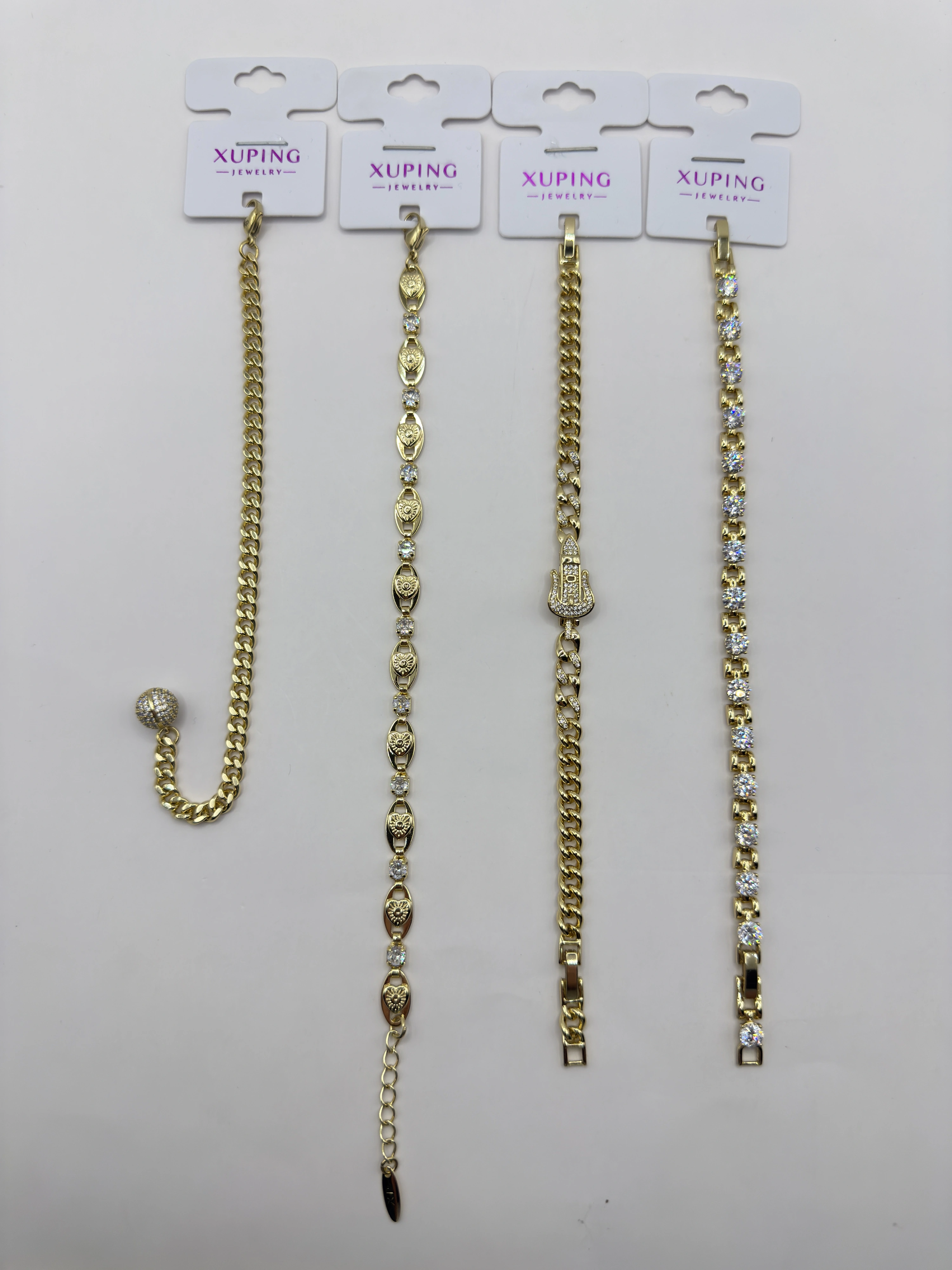 XUPING JEWELRY 14K Bileklik 3