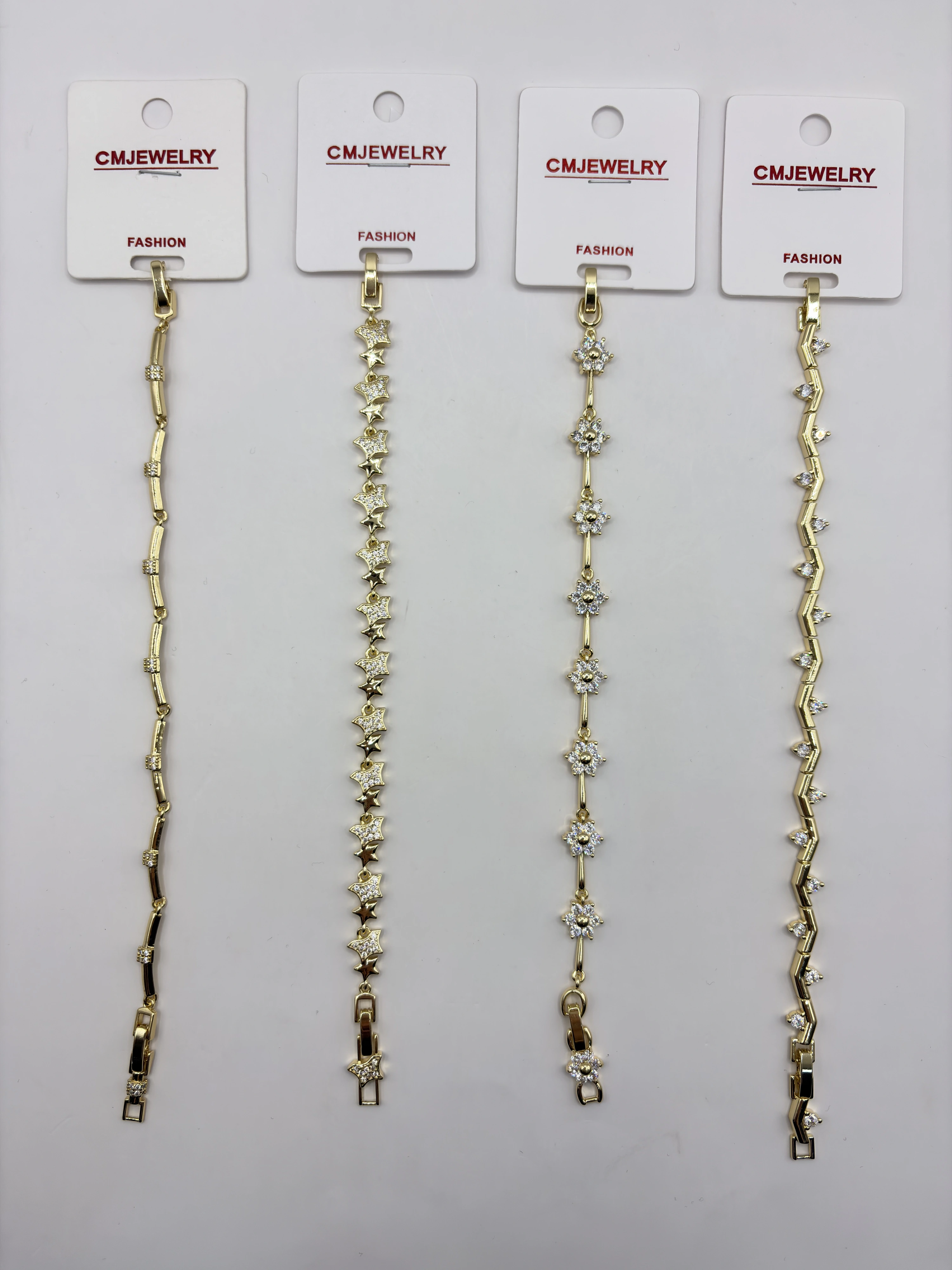 CM JEWELRY 14K Bileklik 104