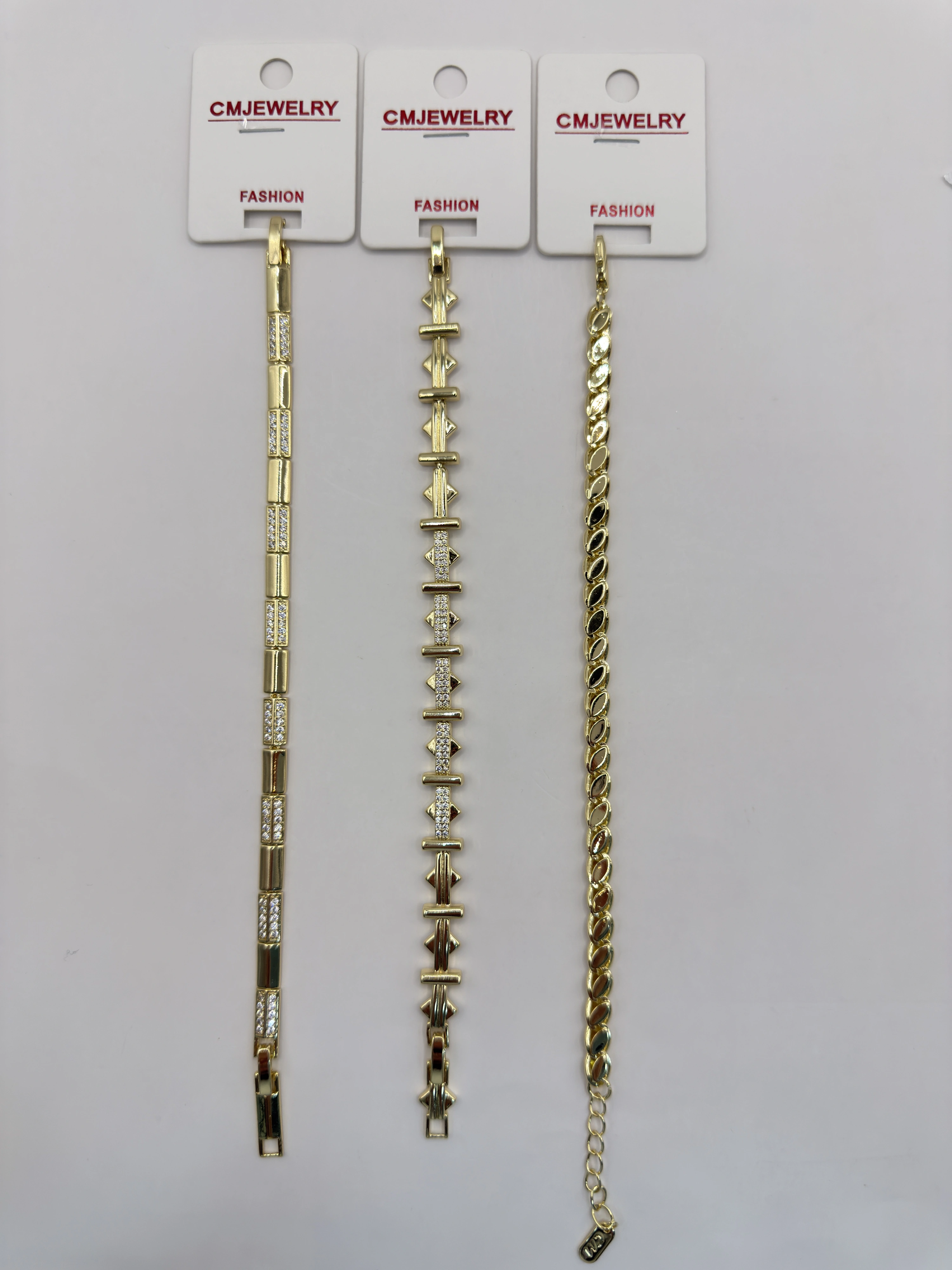 CM JEWELRY 14K Bileklik 124