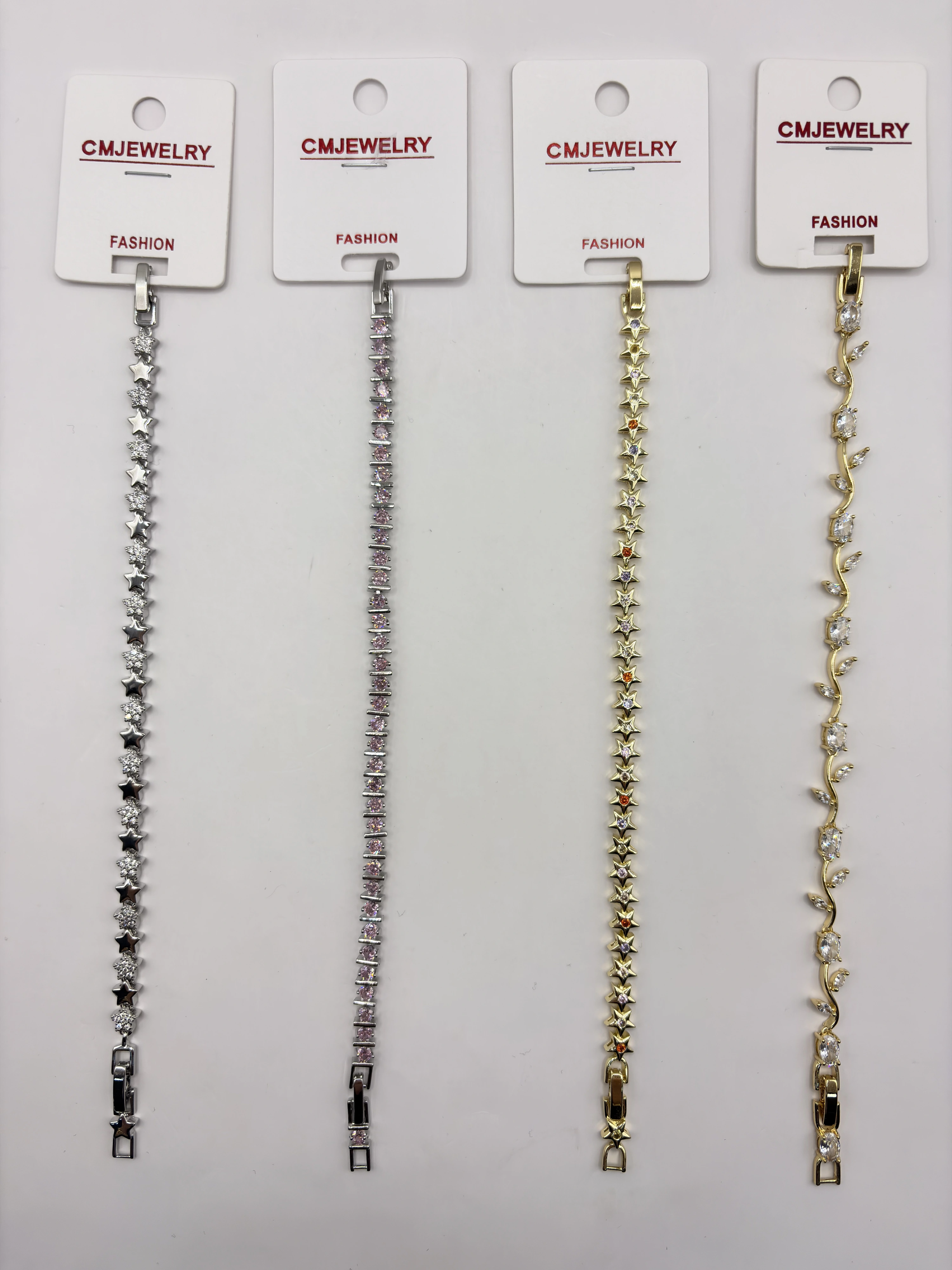 CM JEWELRY 14K Bileklik 126