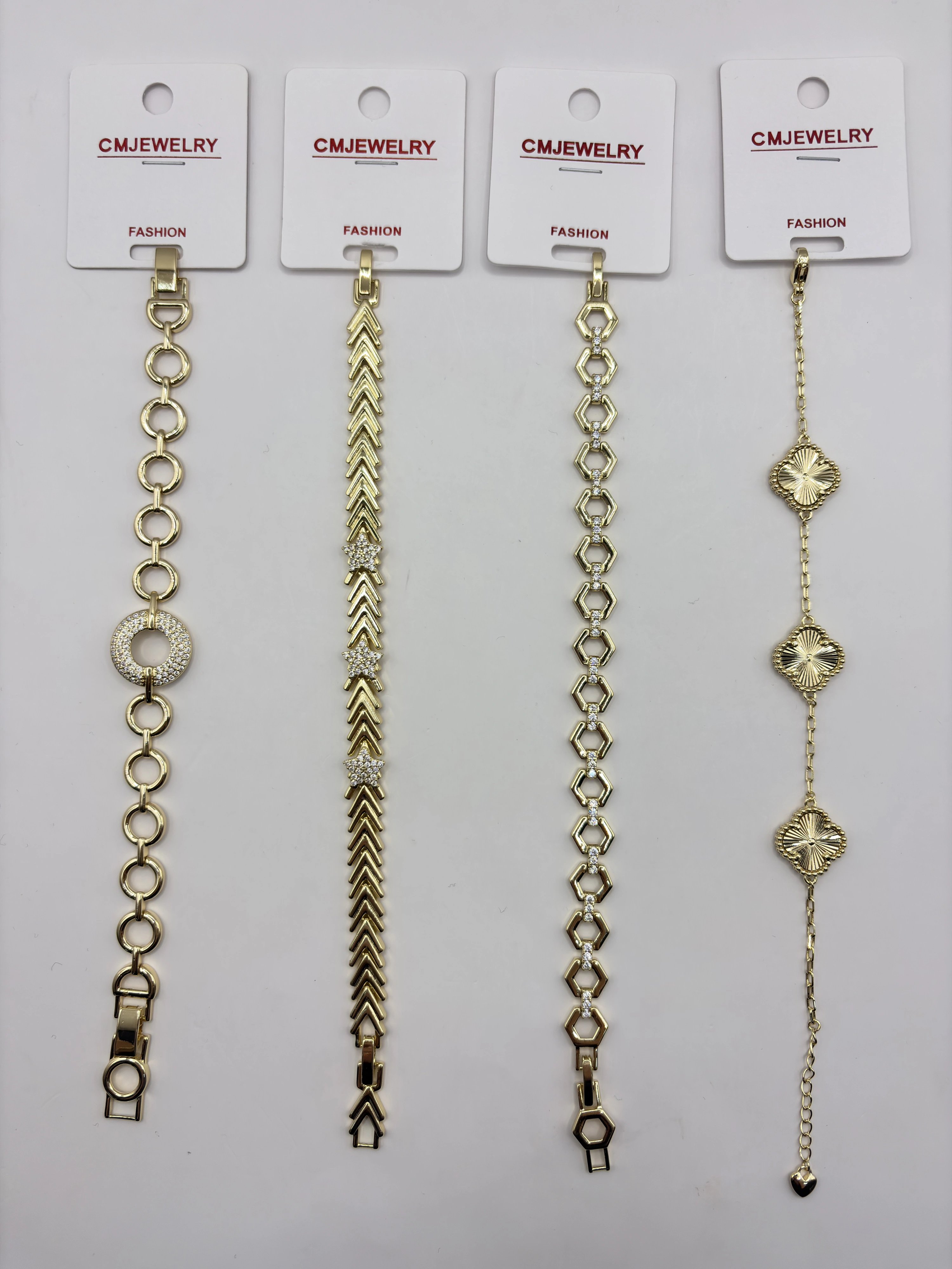 CM JEWELRY 14K Bileklik 127