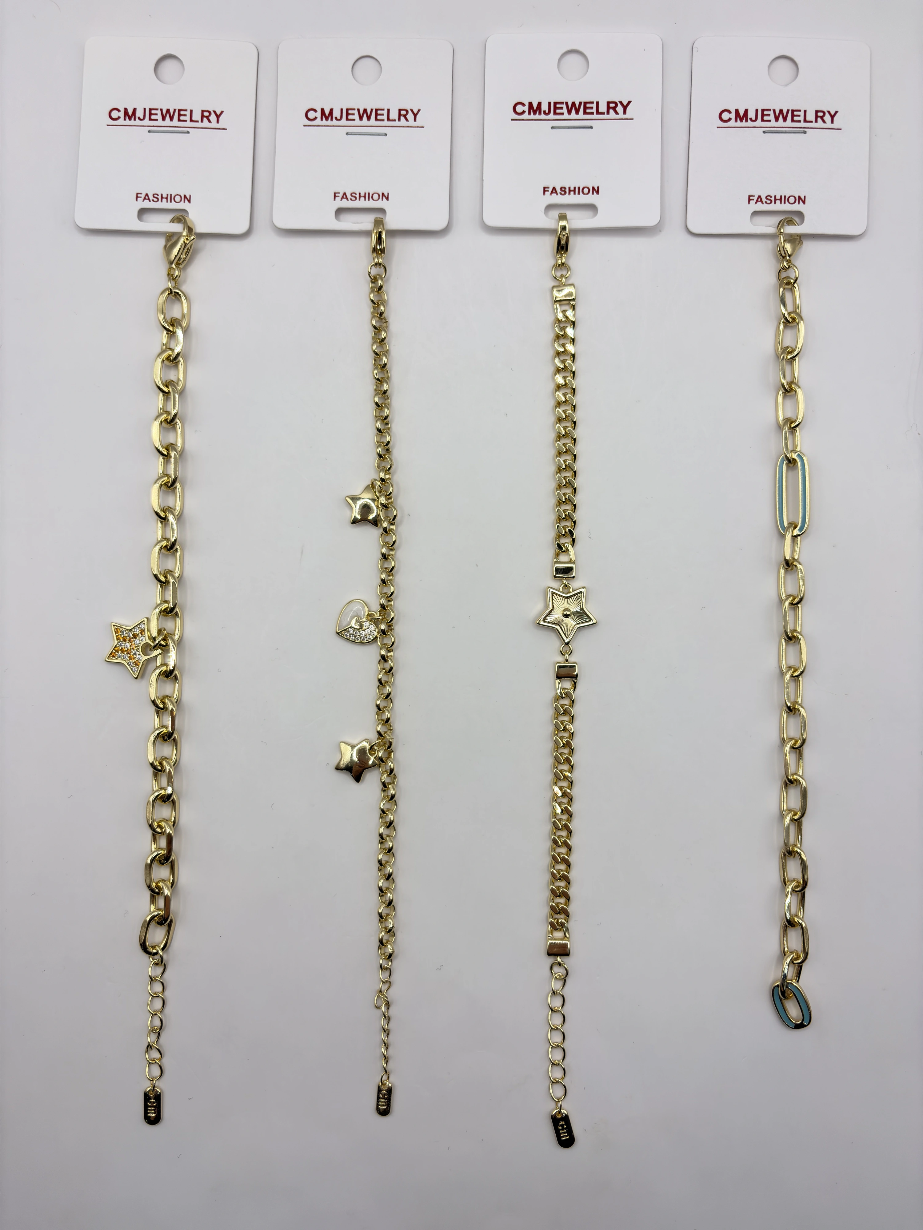 CM JEWELRY 14K Bileklik 128
