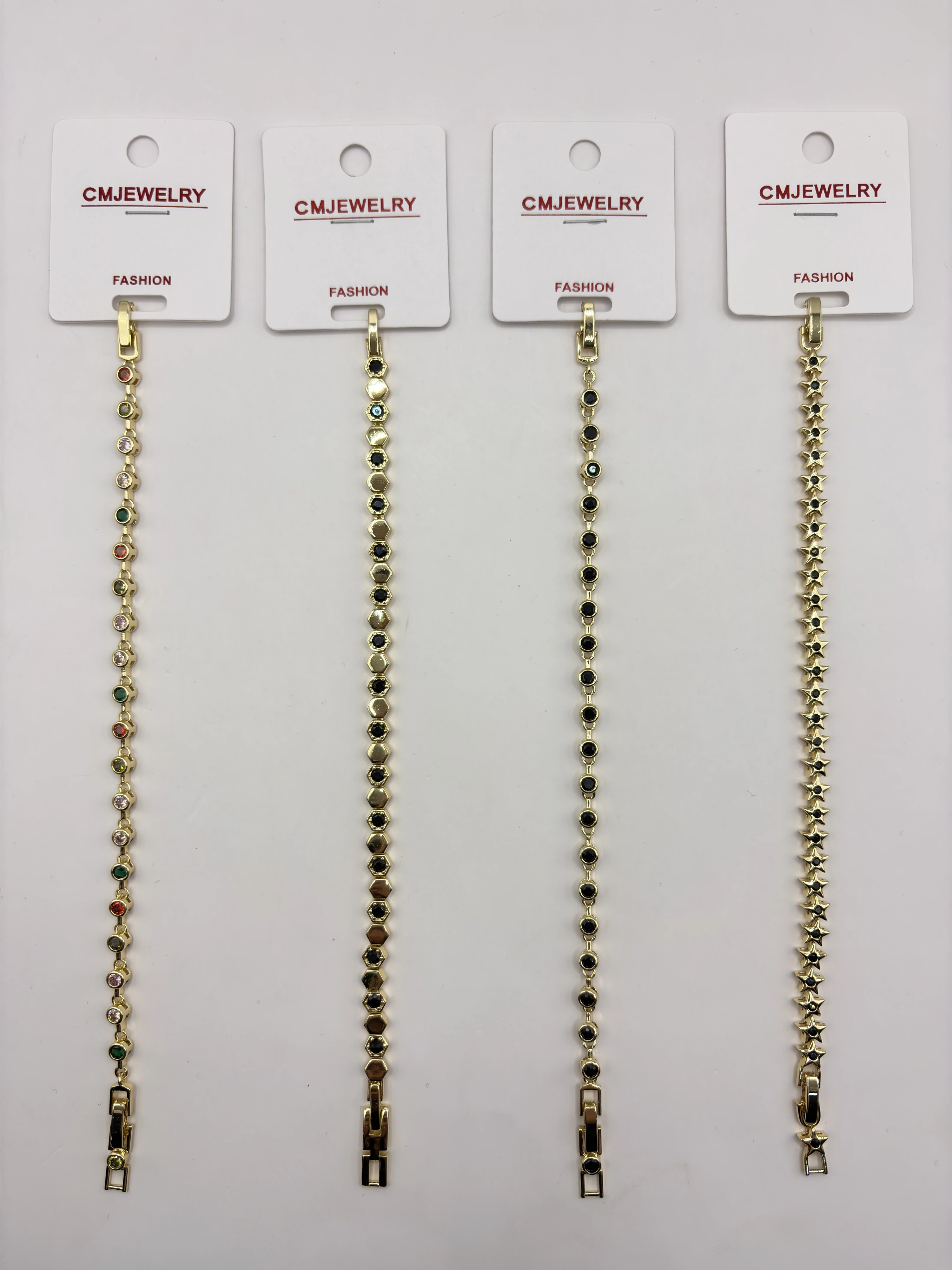 CM JEWELRY 14K Bileklik 129