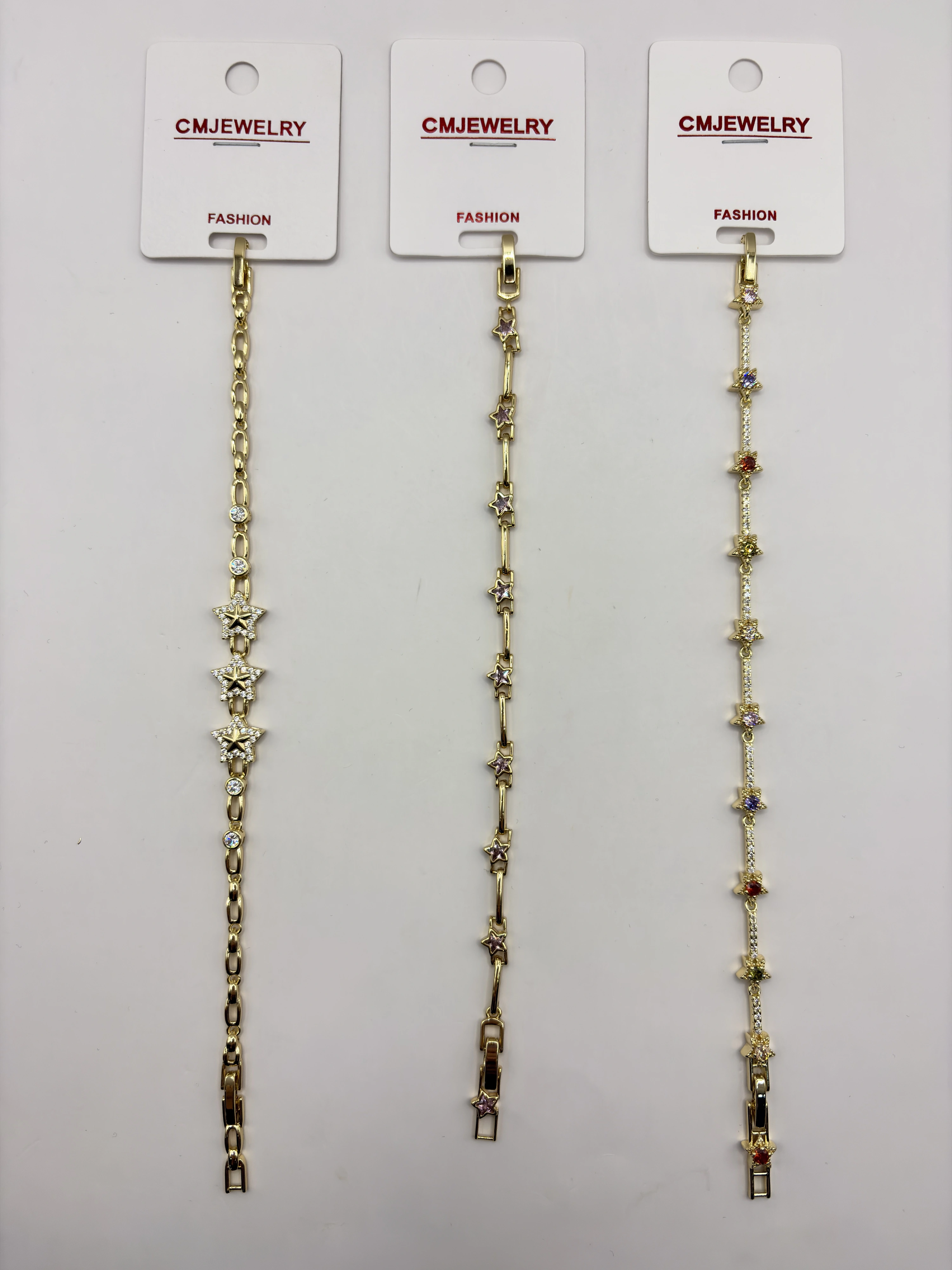 CM JEWELRY 14K Bileklik 137