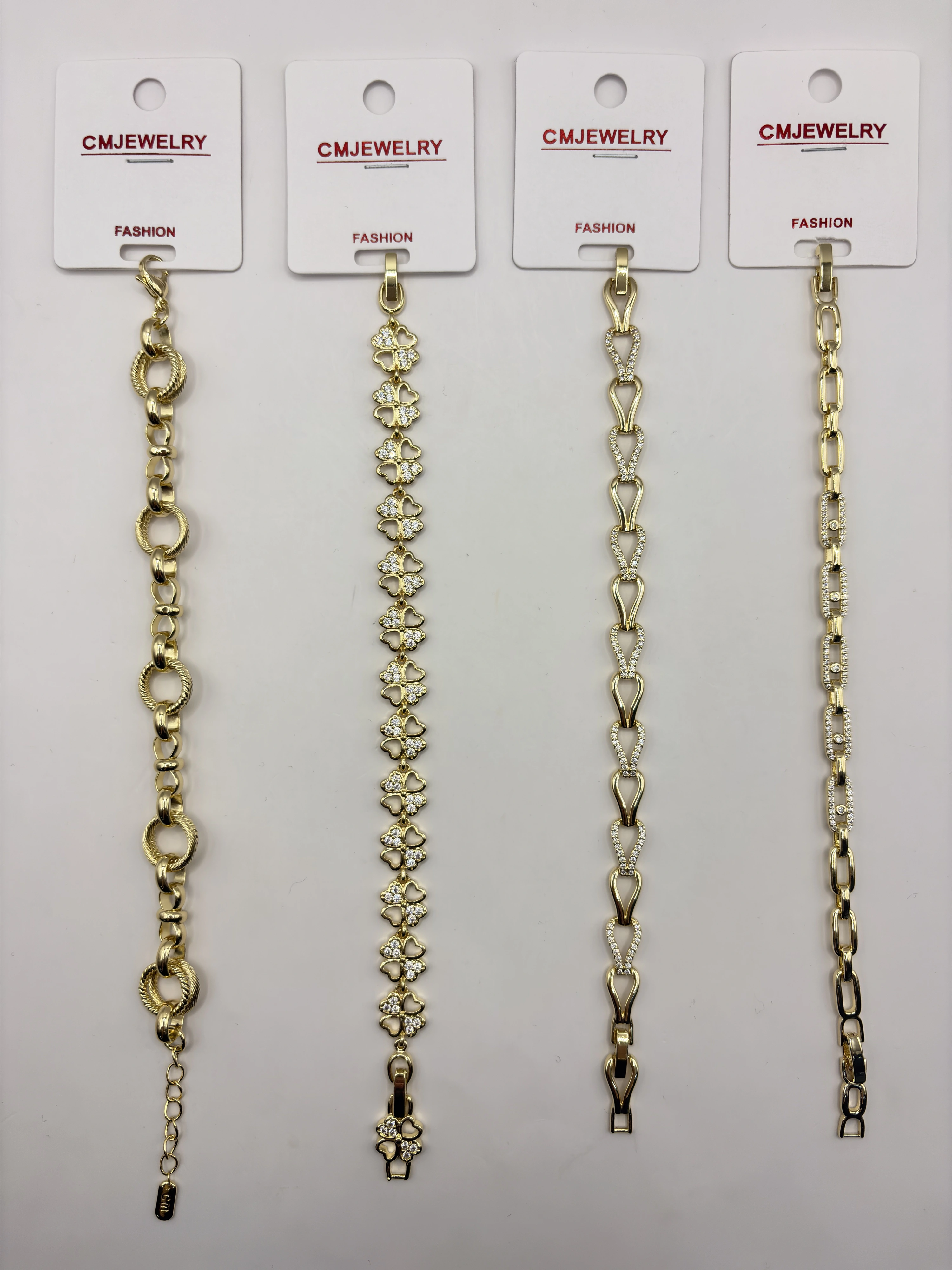 CM JEWELRY 14K Bileklik 146