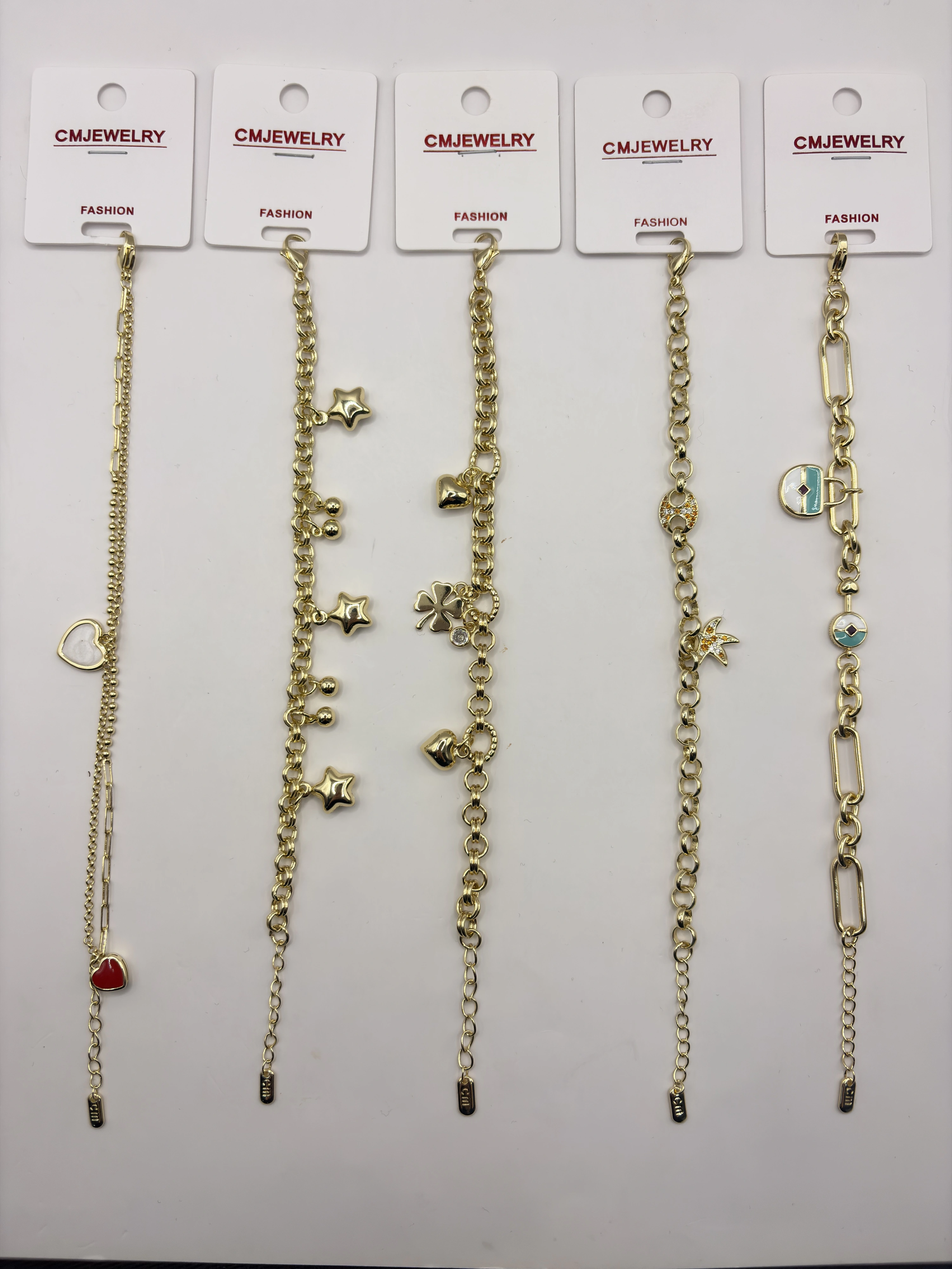 CM JEWELRY 14K Bileklik 151