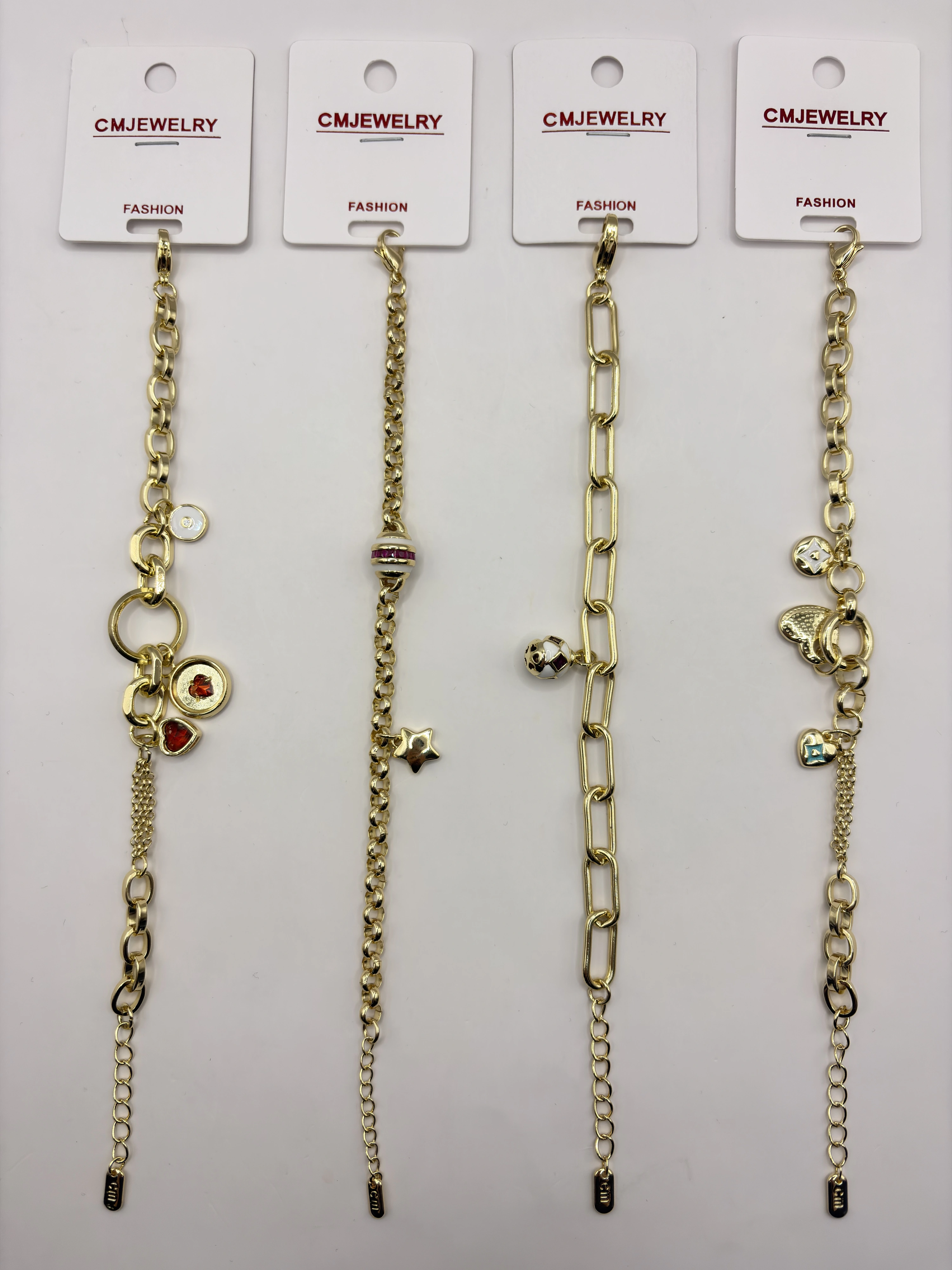 CM JEWELRY 14K Bileklik 156