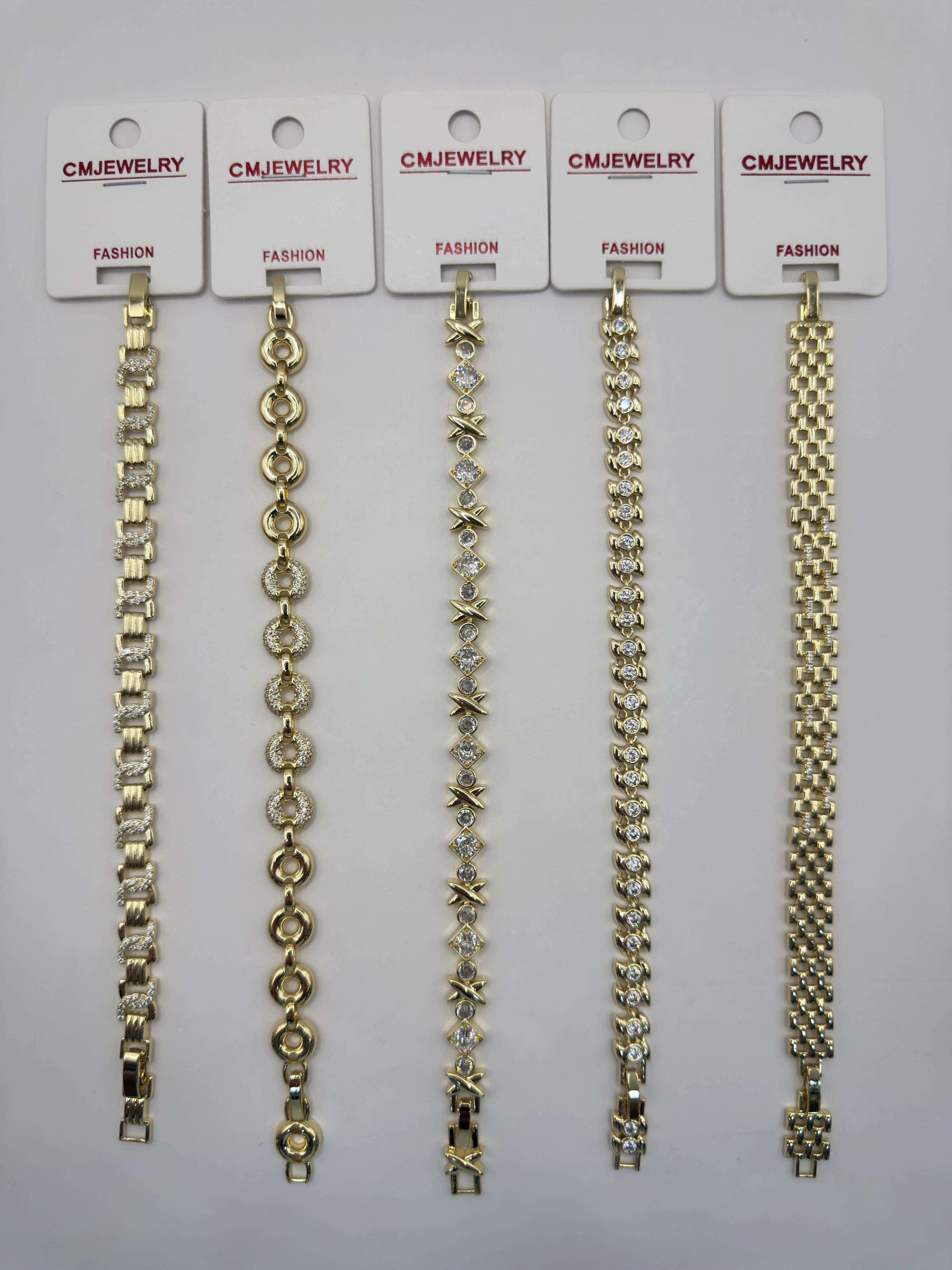 CM JEWELRY 14K Bileklik 159