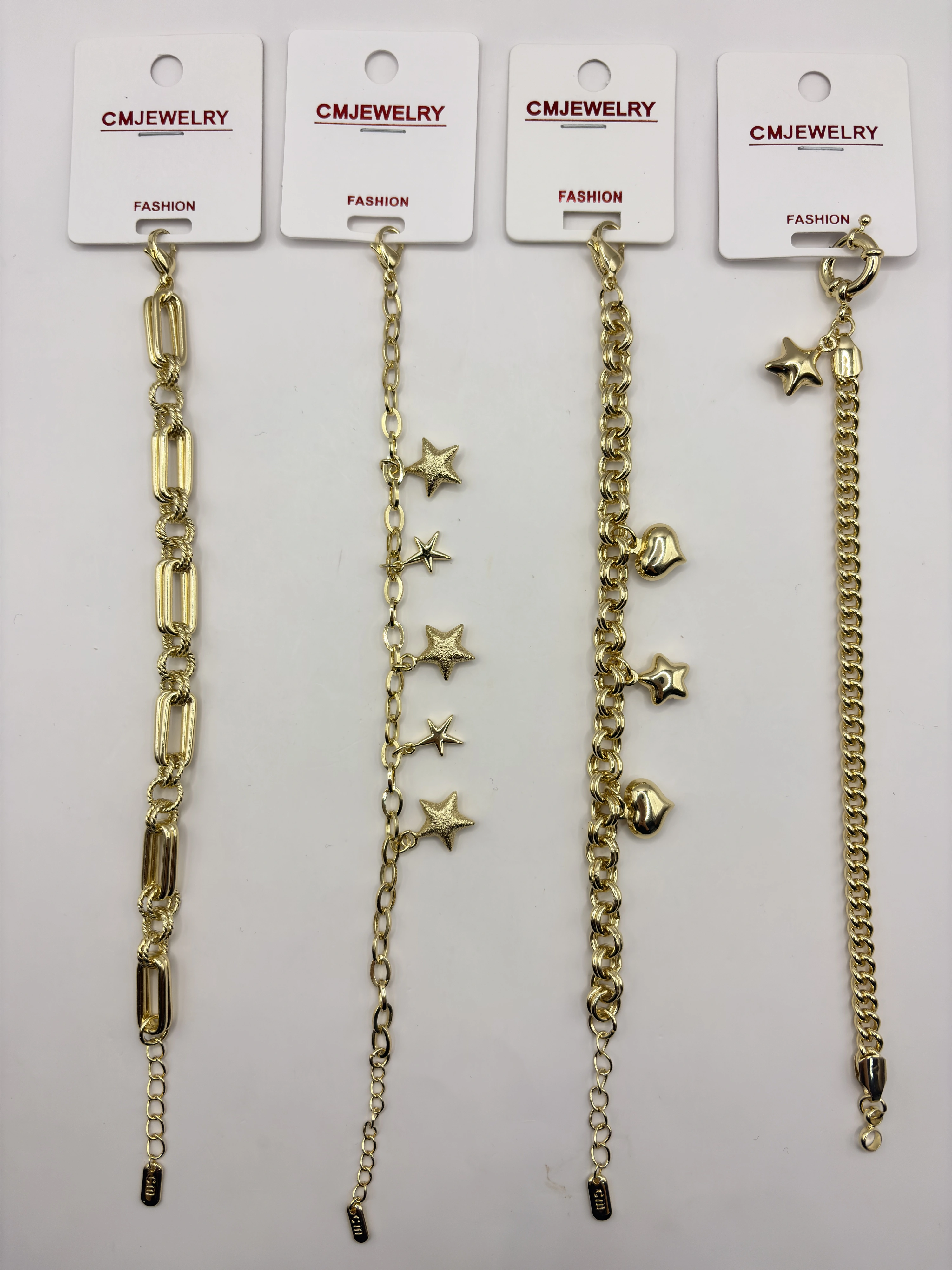 CM JEWELRY 14K Bileklik 163