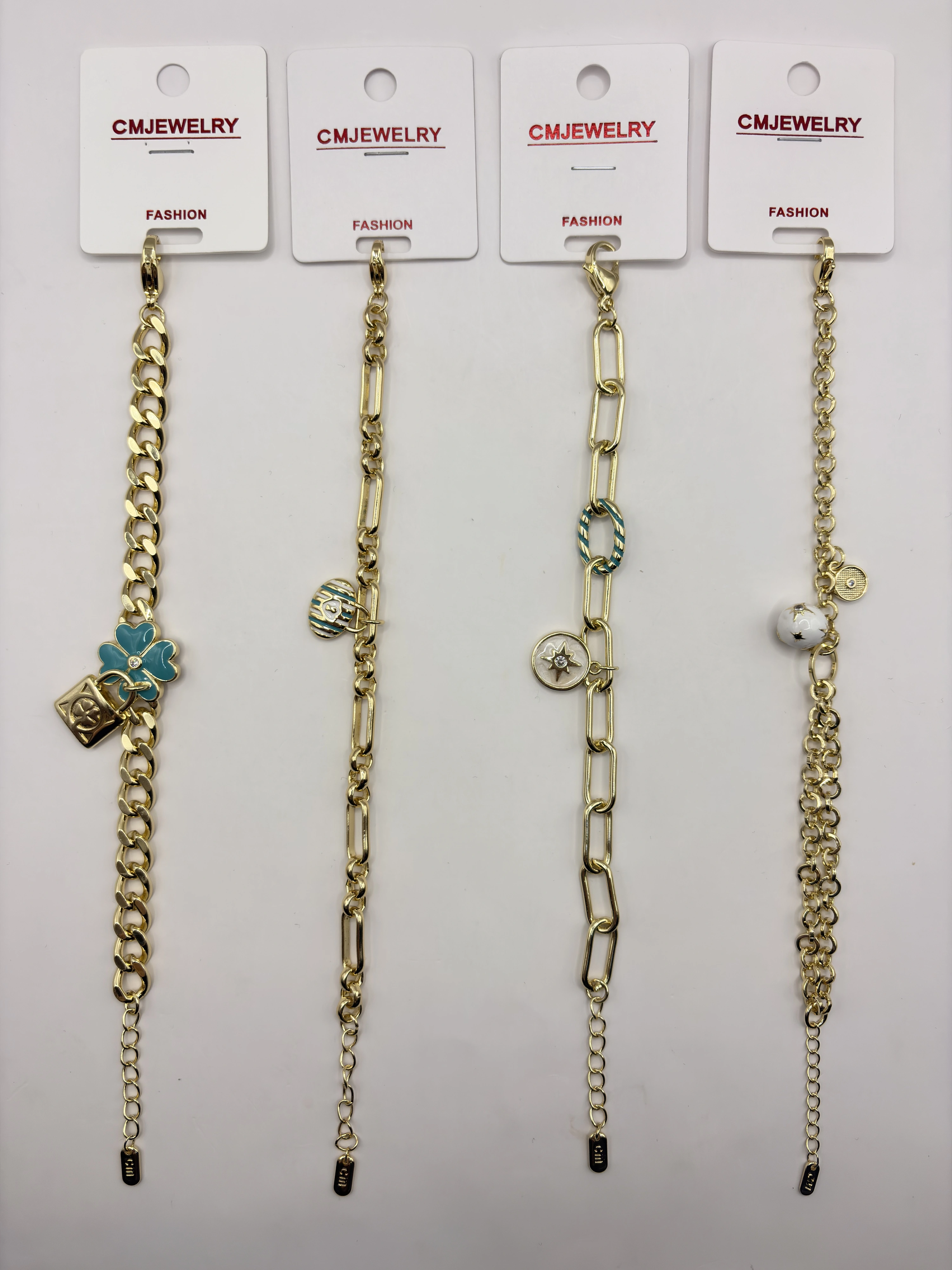CM JEWELRY 14K Bileklik 178