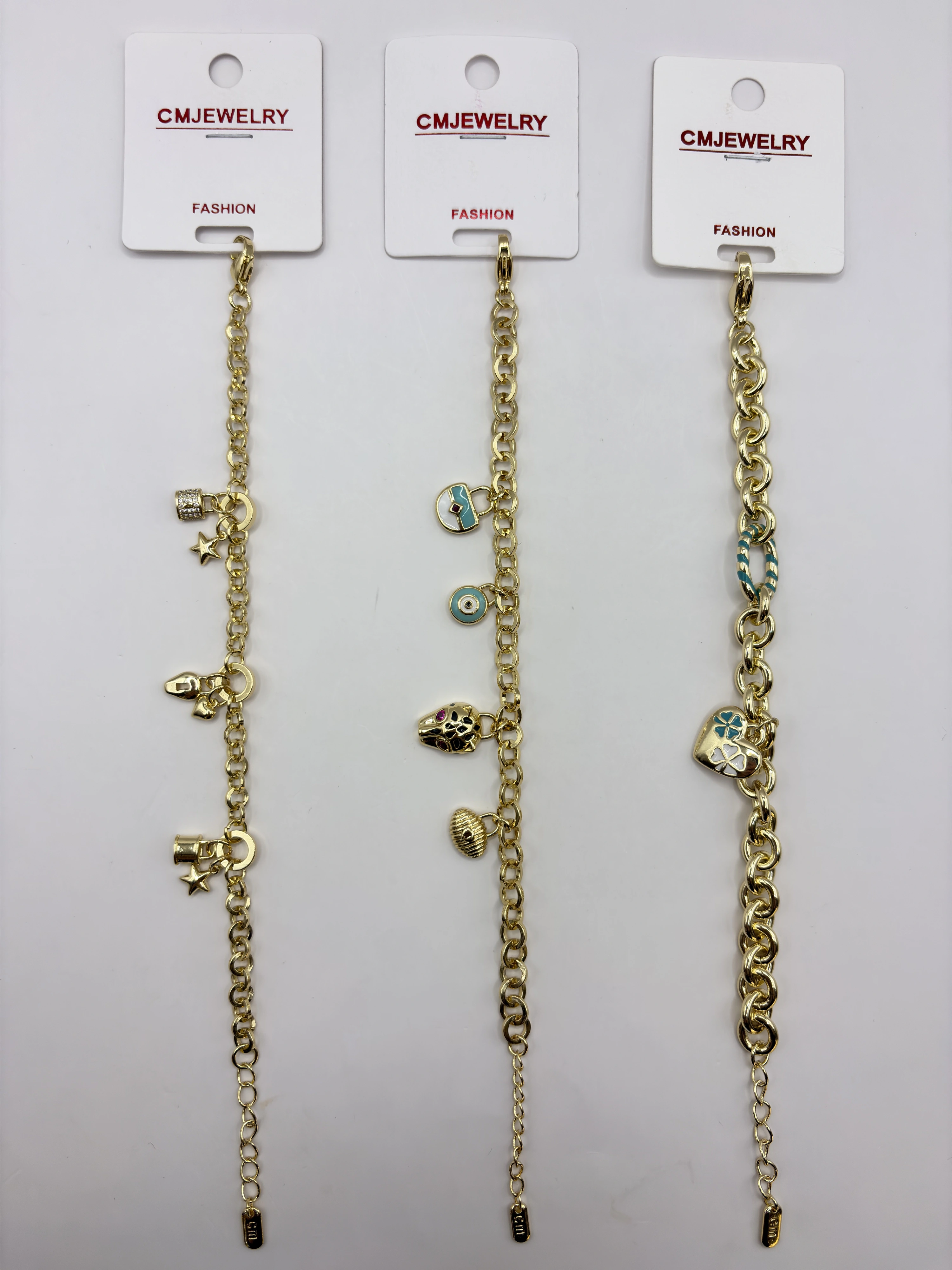 CM JEWELRY 14K Bileklik 205