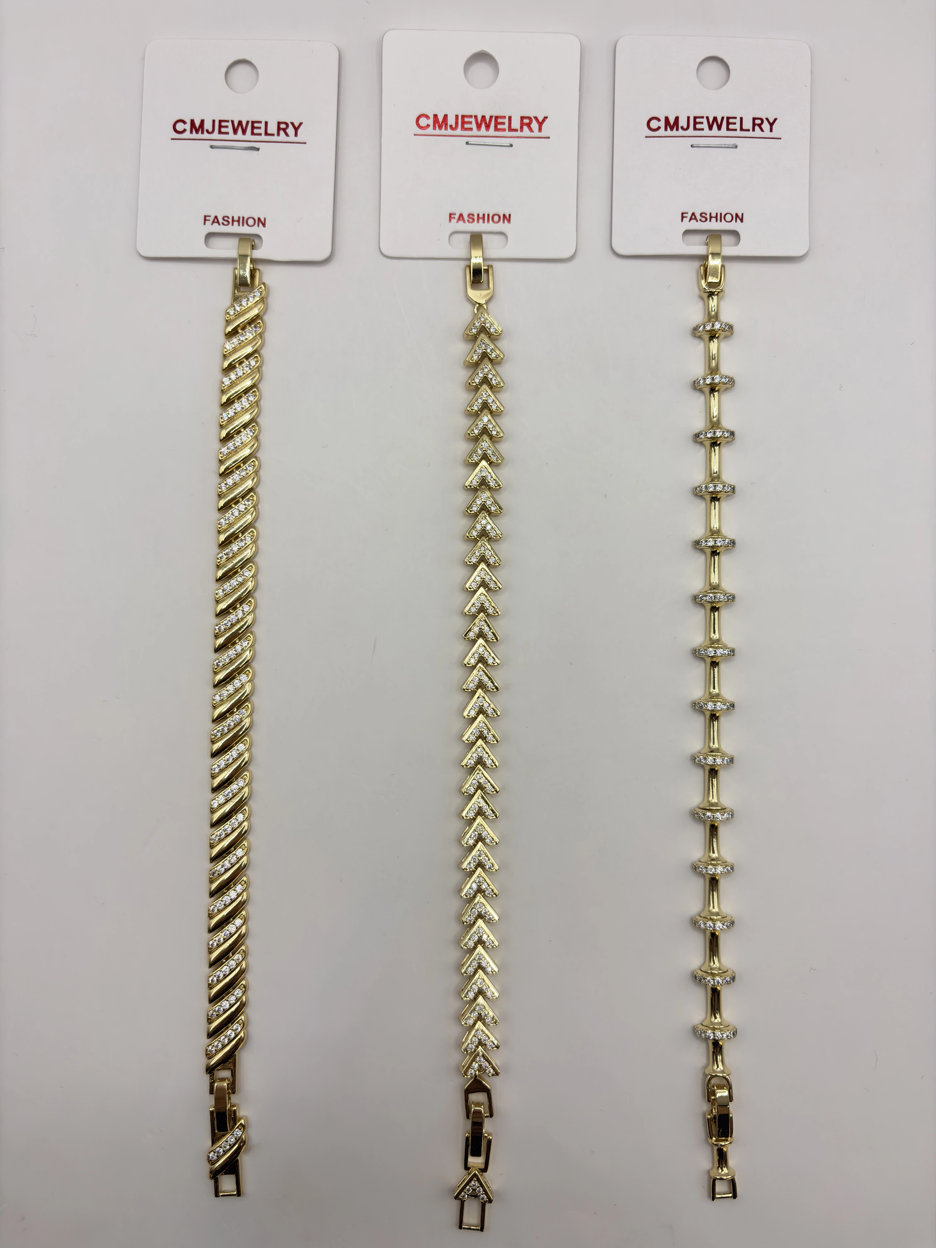 CM JEWELRY 14K Bileklik 206