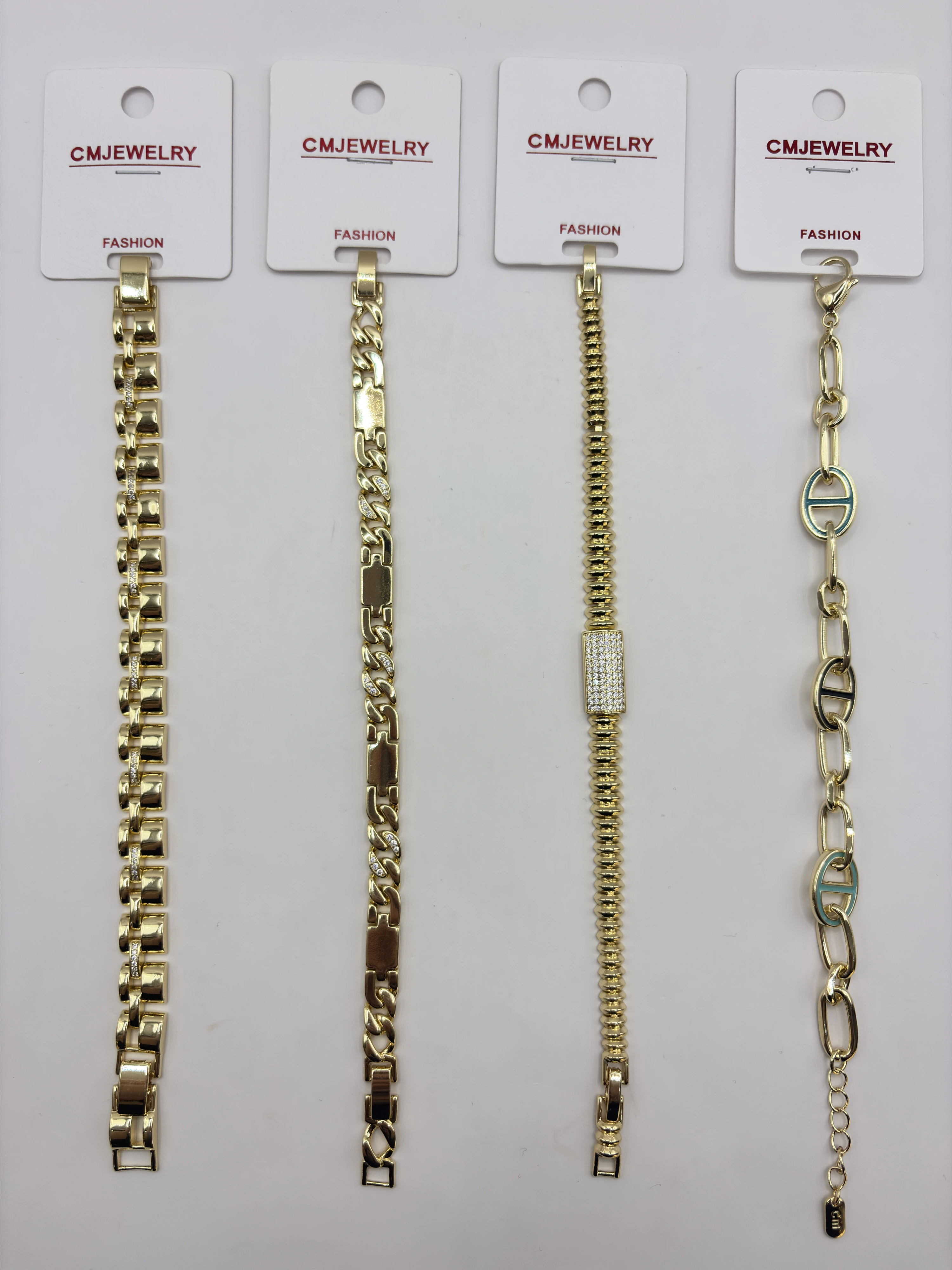 CM JEWELRY 14K Bileklik 208
