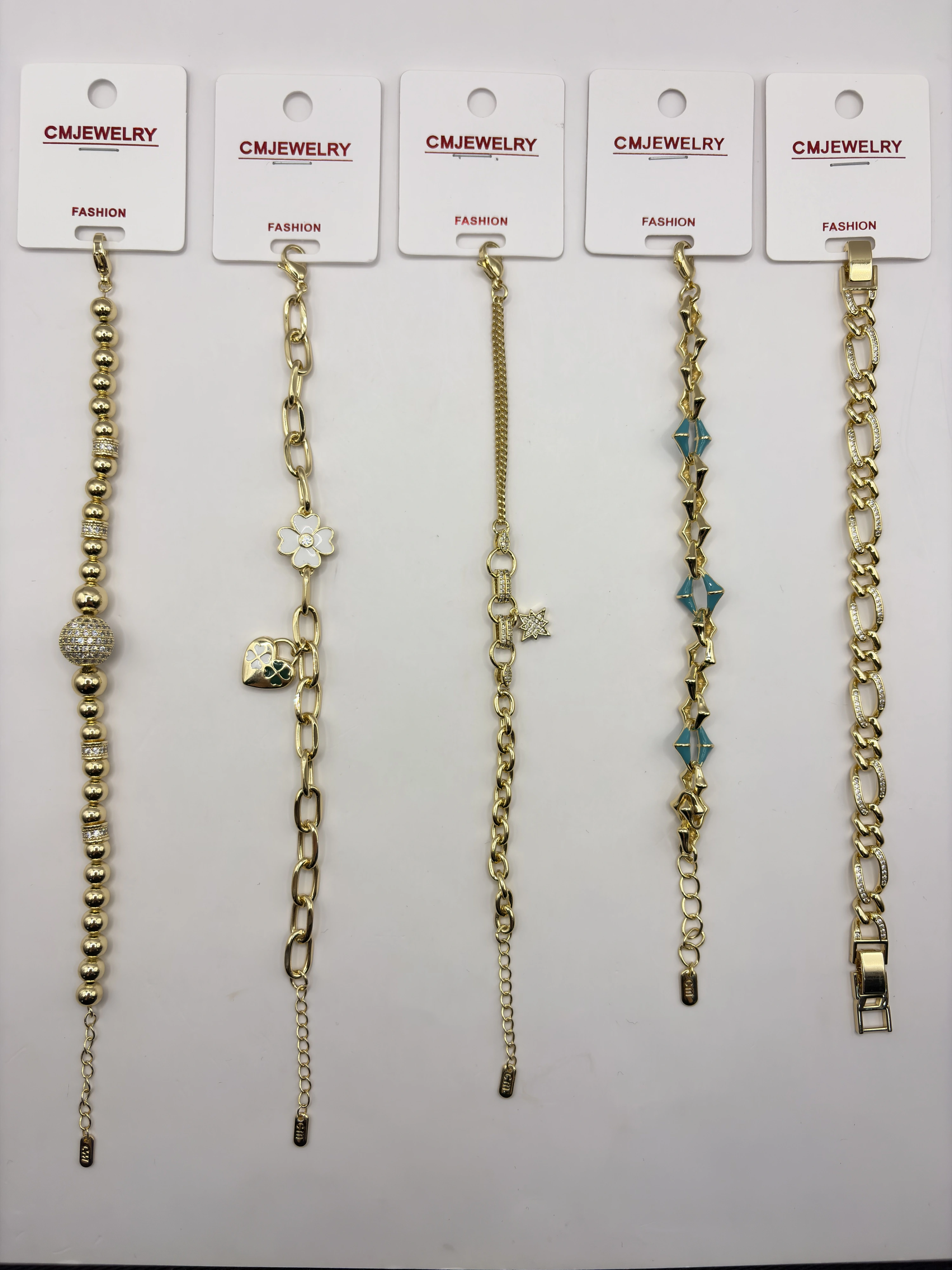 CM JEWELRY 14K Bileklik 212