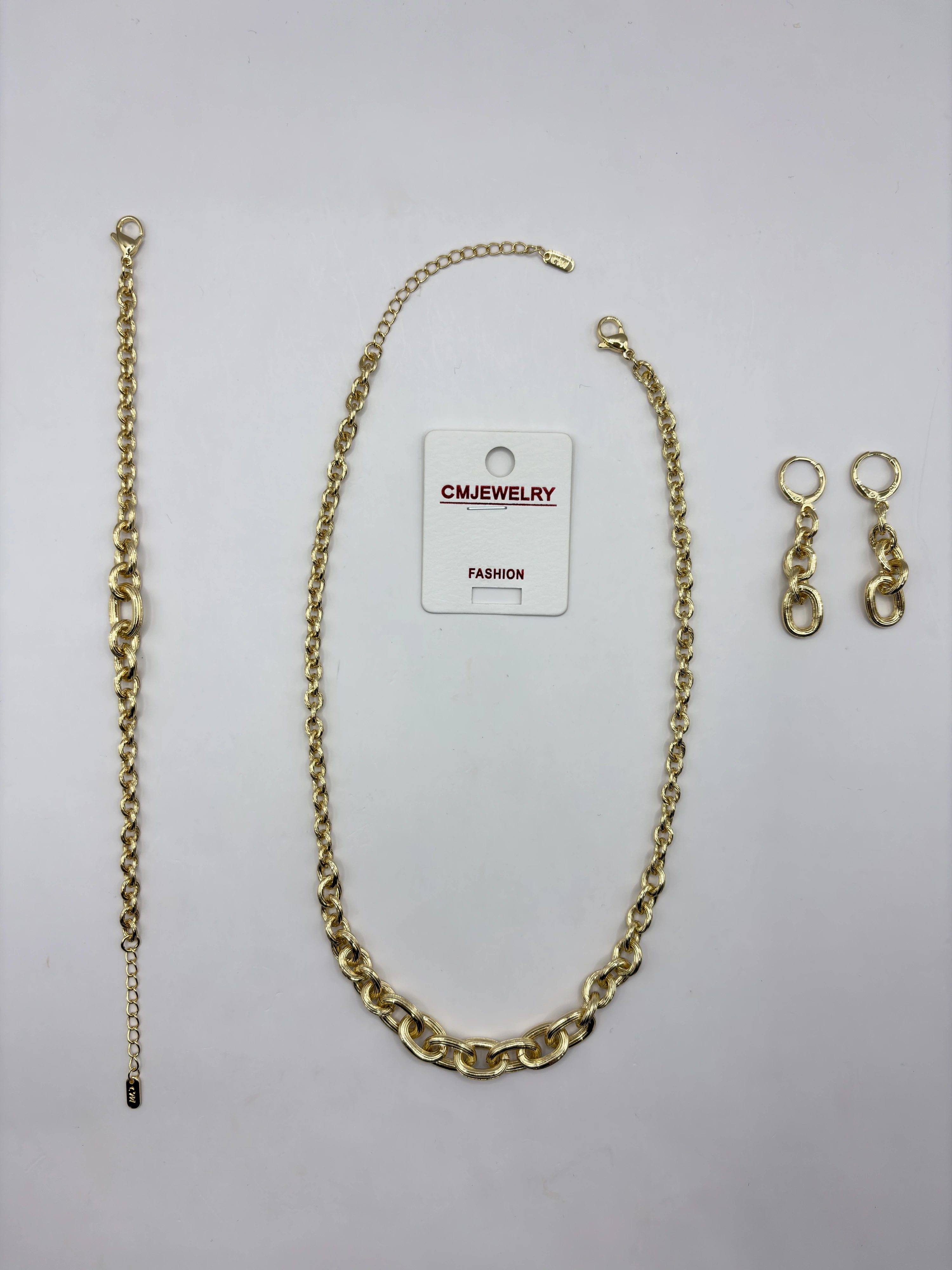 CM JEWELRY 14K SET 6