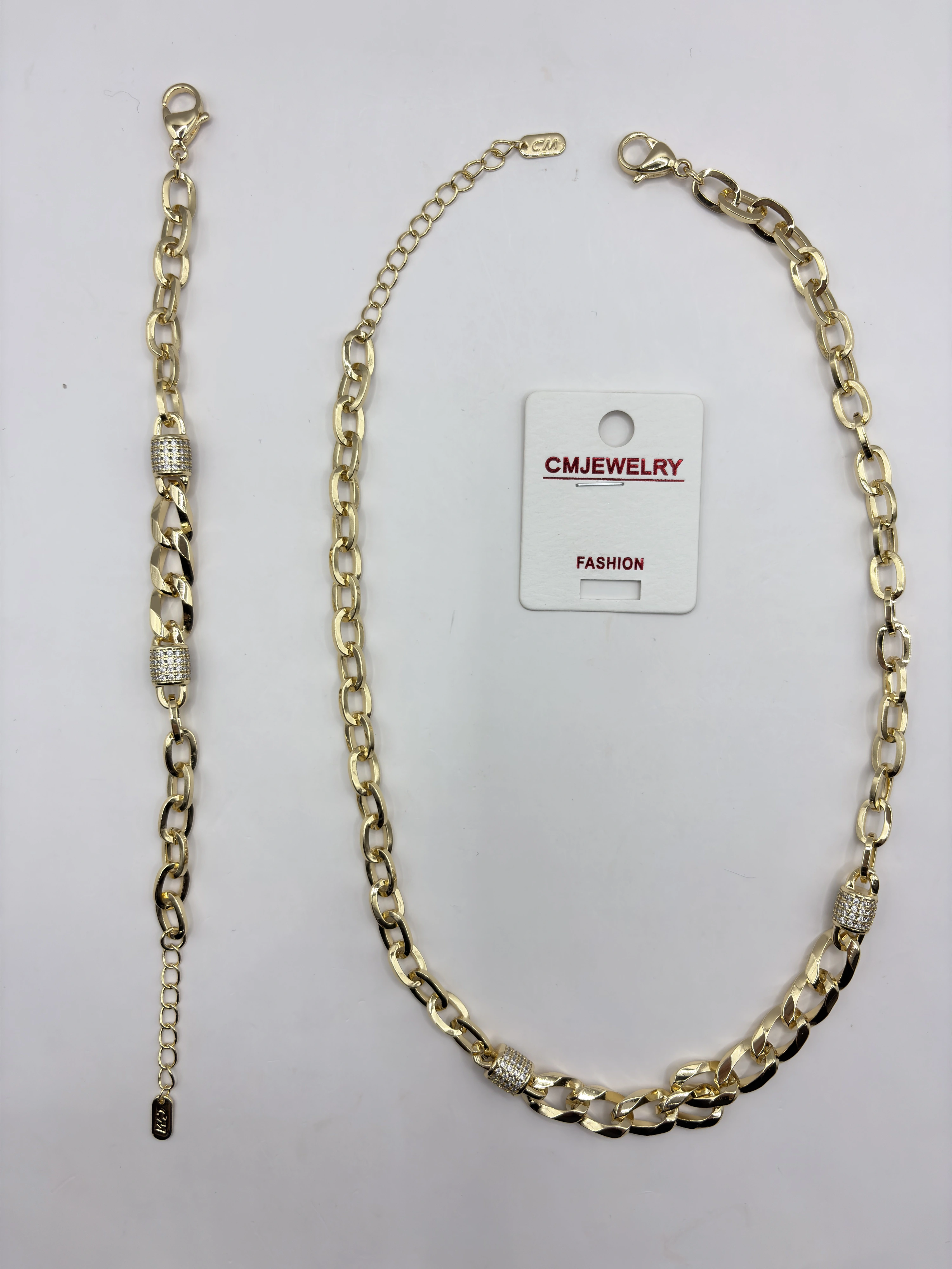 CM JEWELRY 14K SET 7